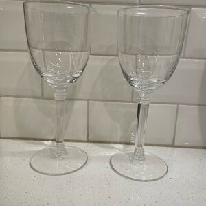 Tiffany & Co. Rare Crystal Square Stemware